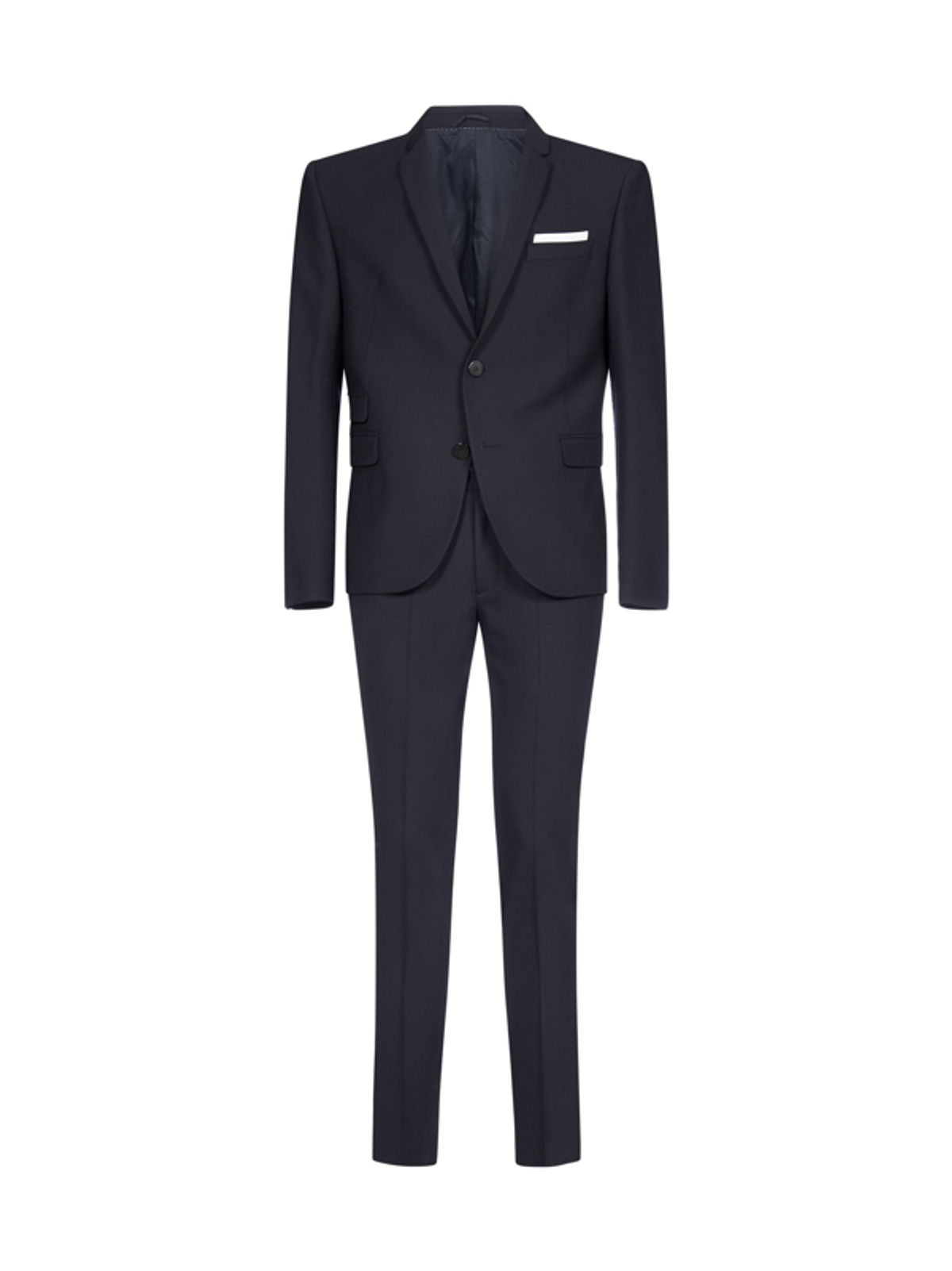 Neil Barrett Neil Barrett Single Breasted Two Piece Suit In Navy