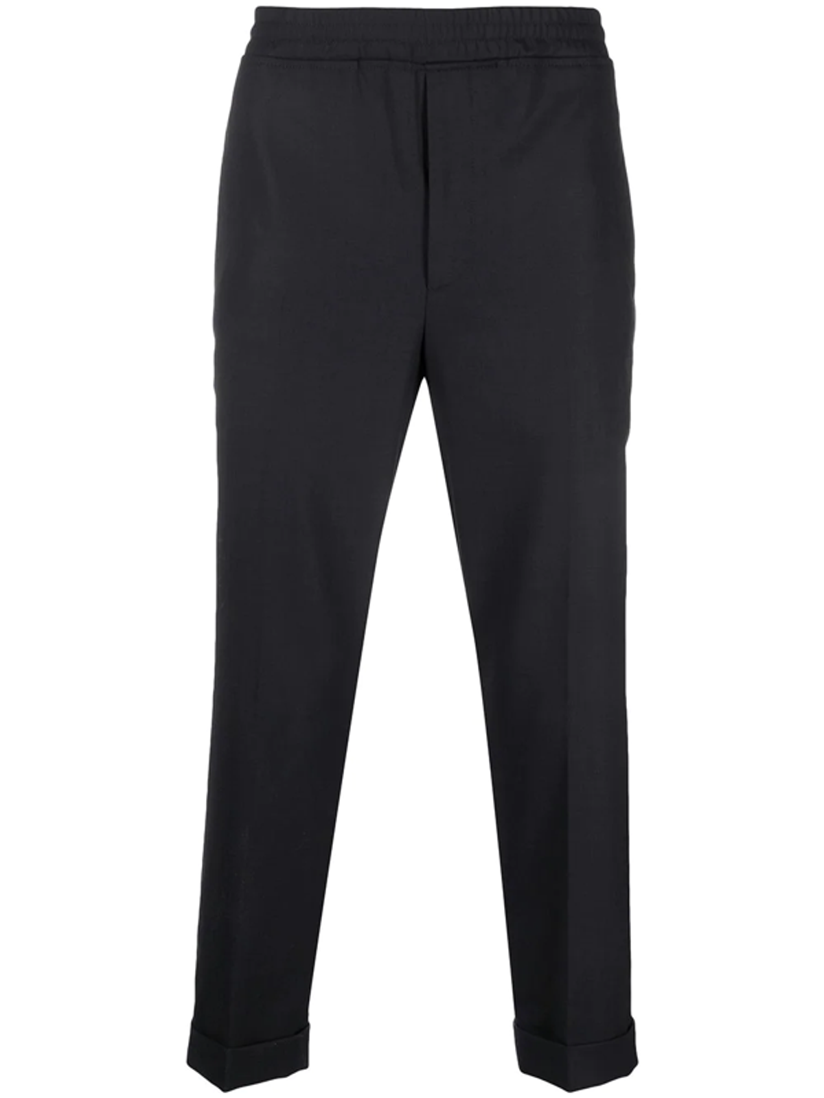 Neil Barrett Elasticated Waist Tailored Trousers In Blue