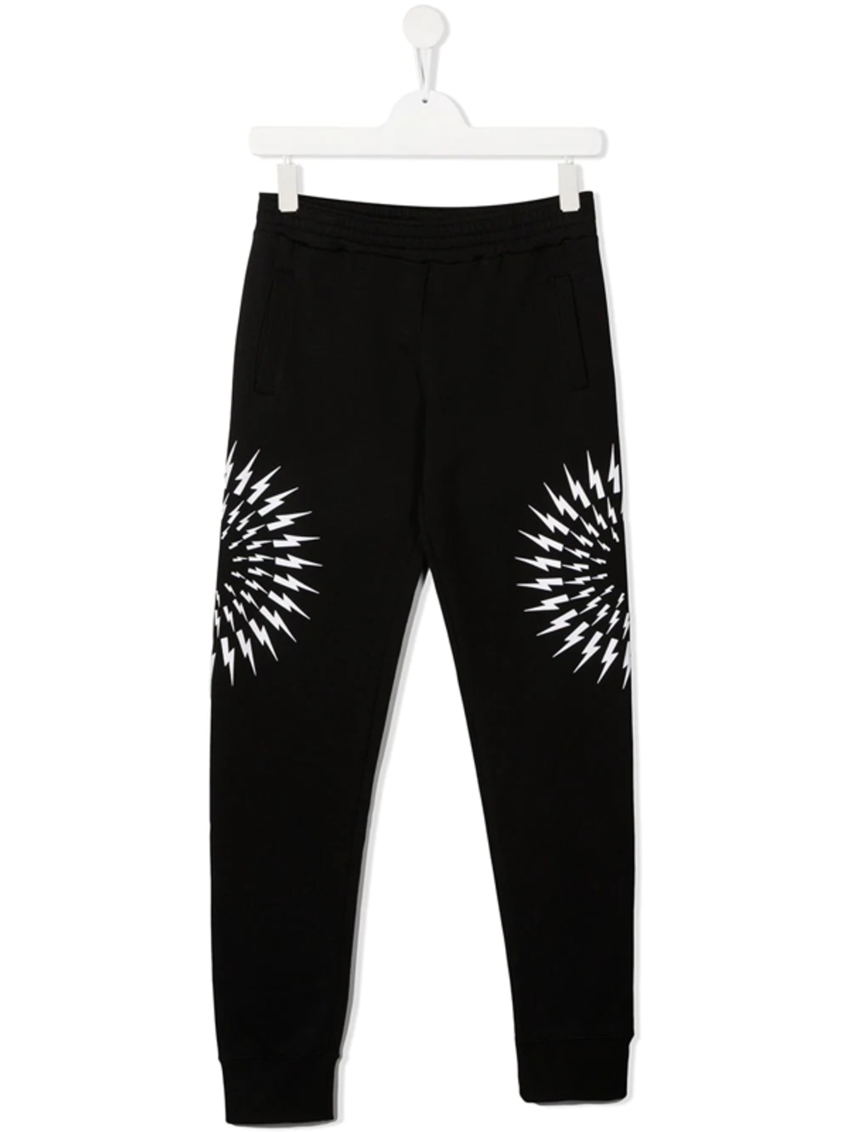 Neil Barrett Thunderbolt Track Pants In Black