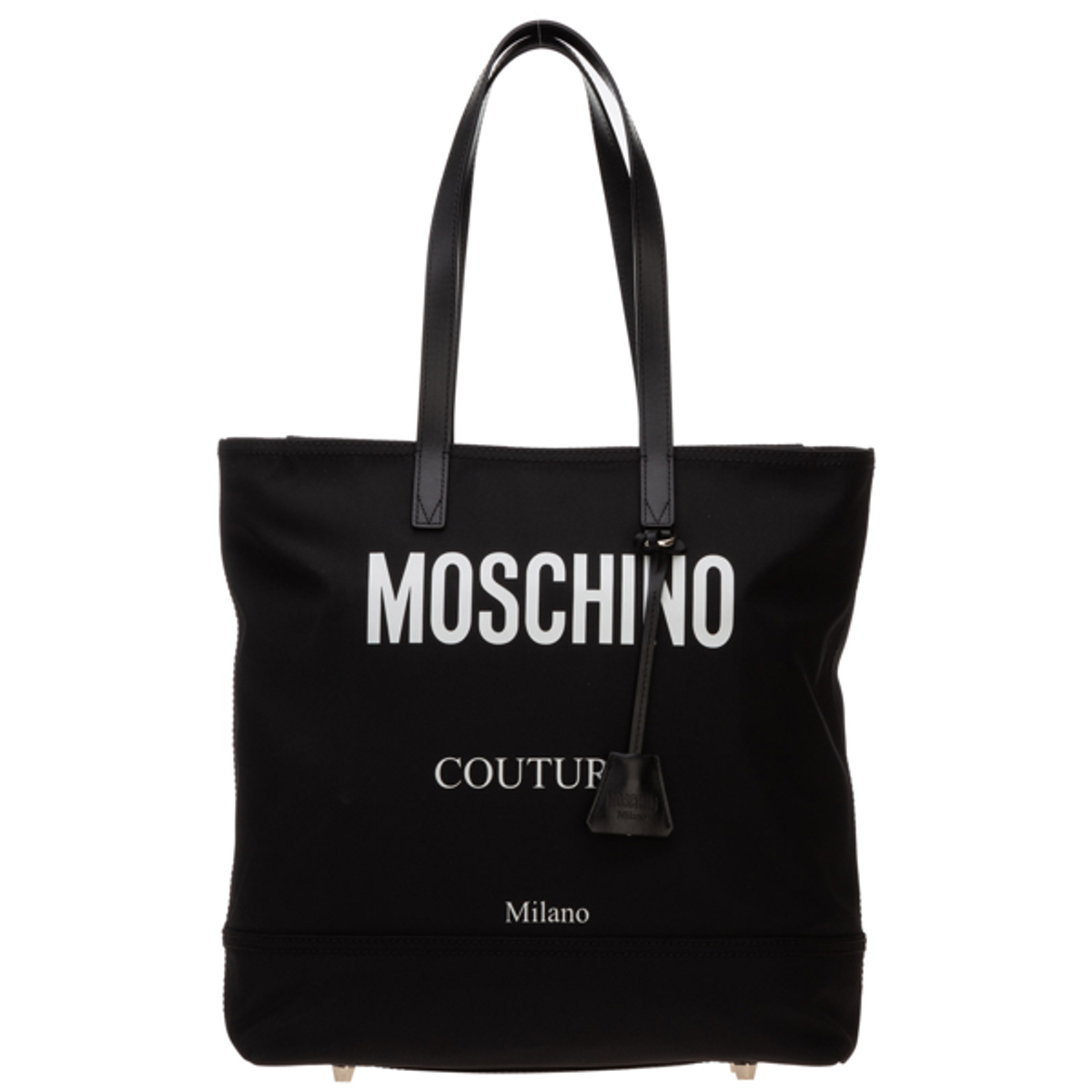 Moschino Mens Bag Handbag Tote Shopping In Black