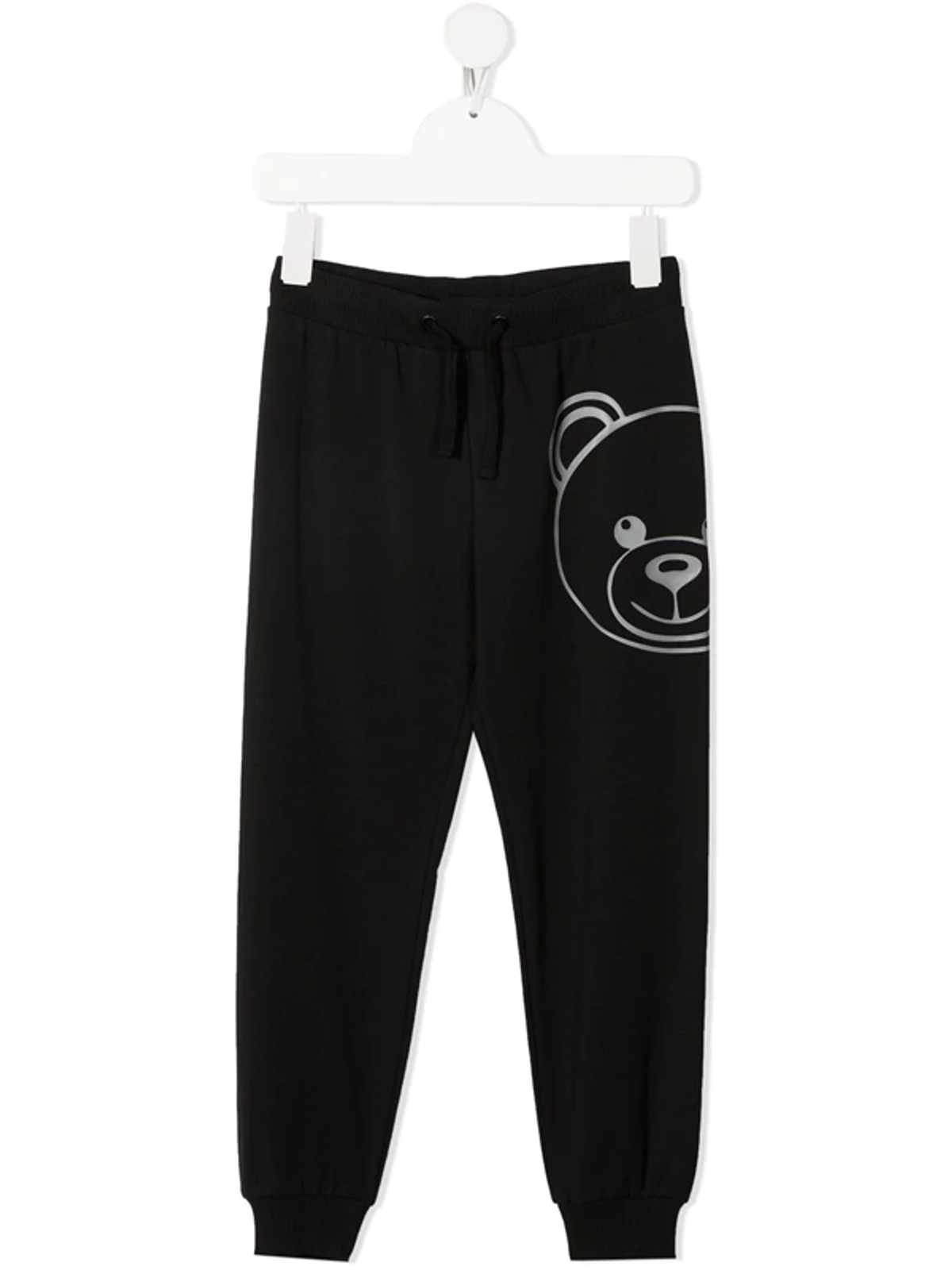 Moschino Teddy Bear Print Track Pants In Black
