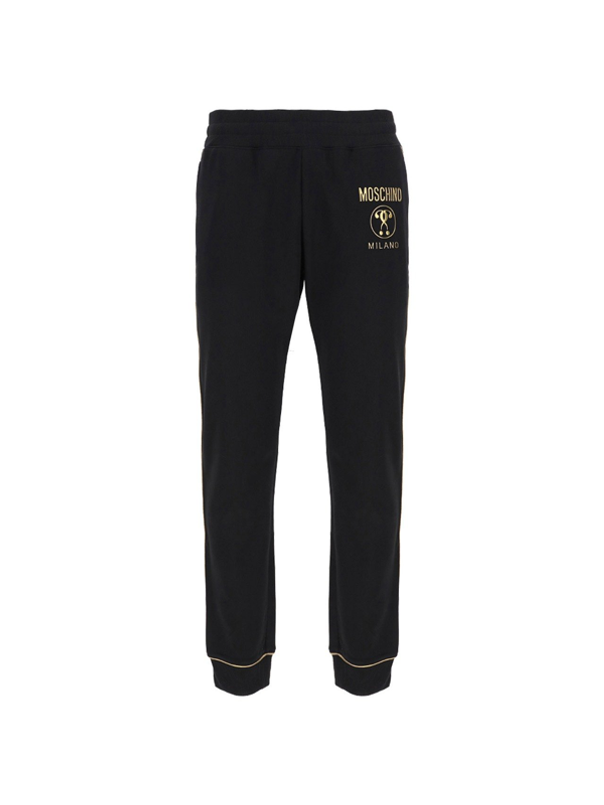 Moschino Moschino Double Question Mark Sweatpants In Black