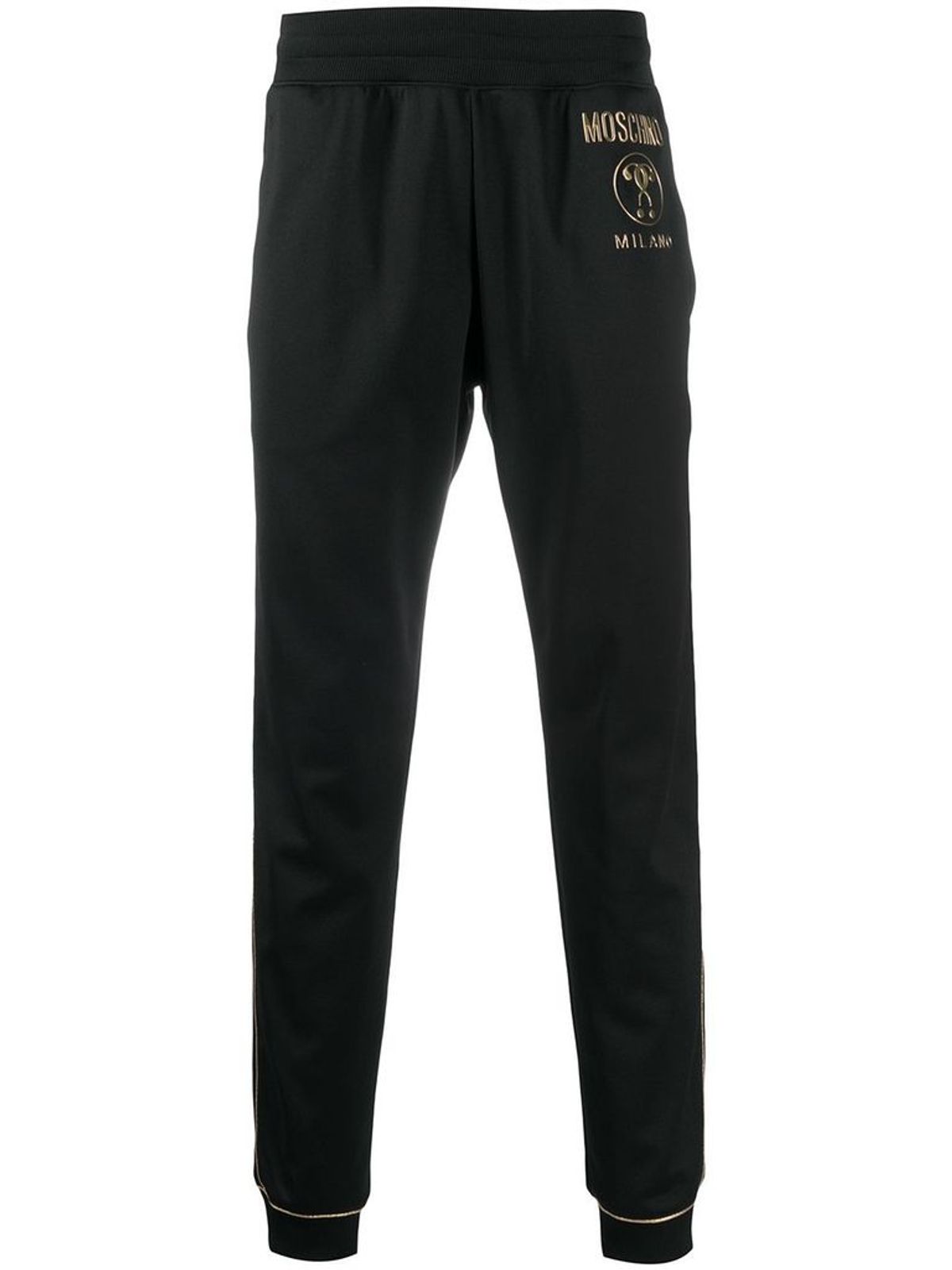 Moschino Moschino Mens Black Polyester Joggers
