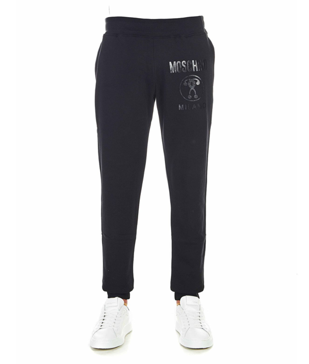 Moschino Sweatpants With Logo Print In Black
