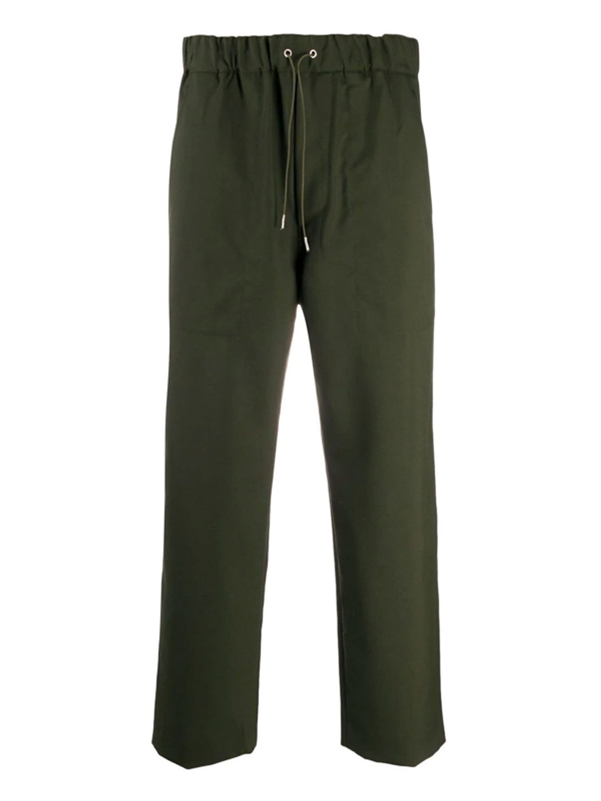OAMC Forest Green Virgin Wool Trousers In Verde