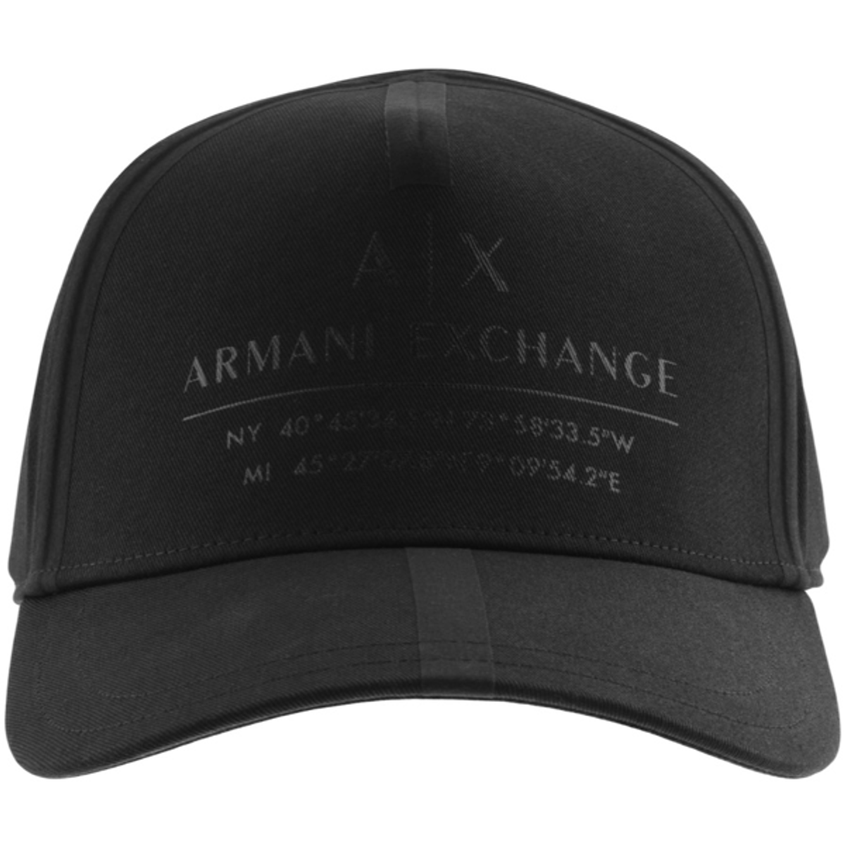 Armani Exchange Armani Exchange Logo Baseball Cap Black