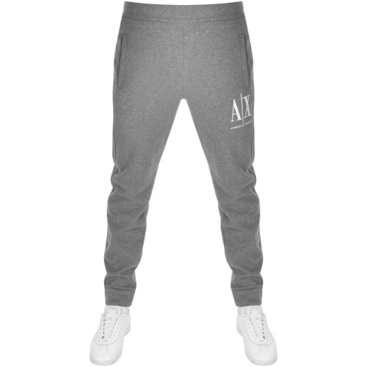 Armani Exchange Armani Exchange Logo Jogging Bottoms Grey