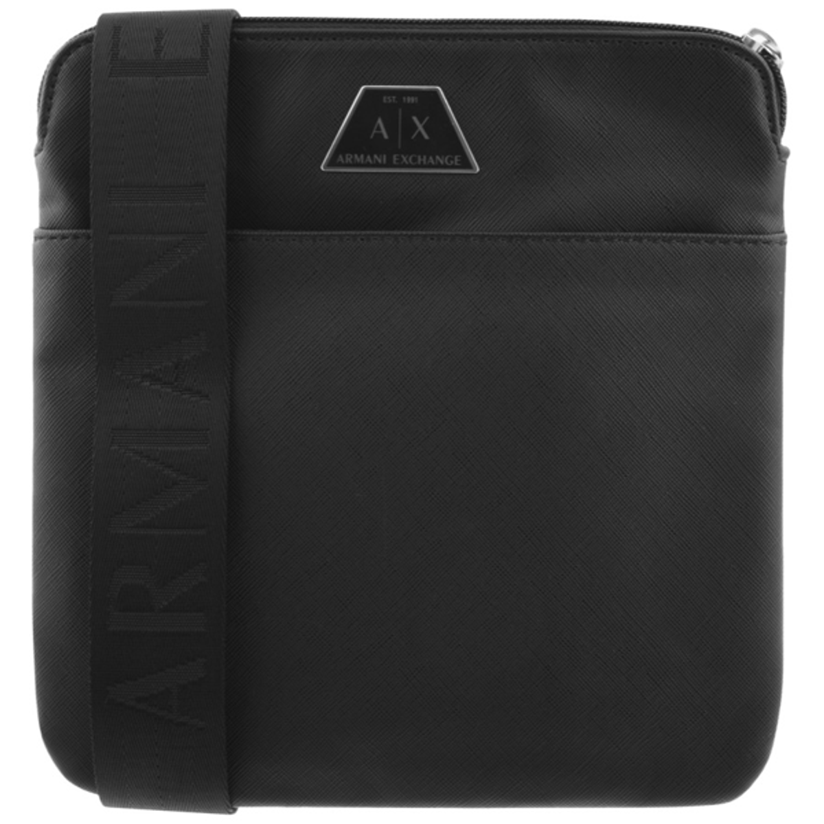 Armani Exchange Armani Exchange Logo Messenger Bag Black