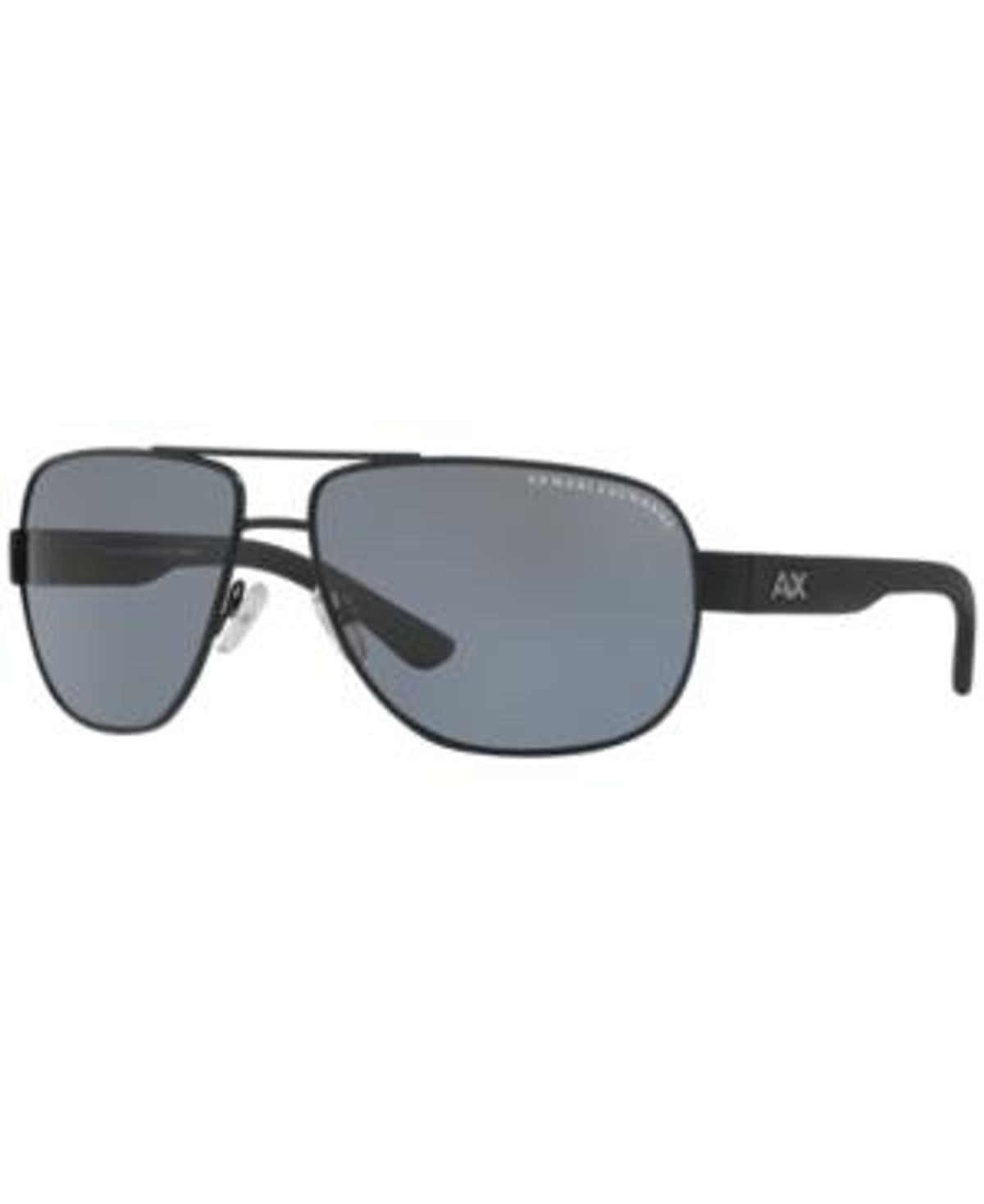 Armani Exchange Armani Exchange Polarized Sunglasses, Ax2012s In Grey