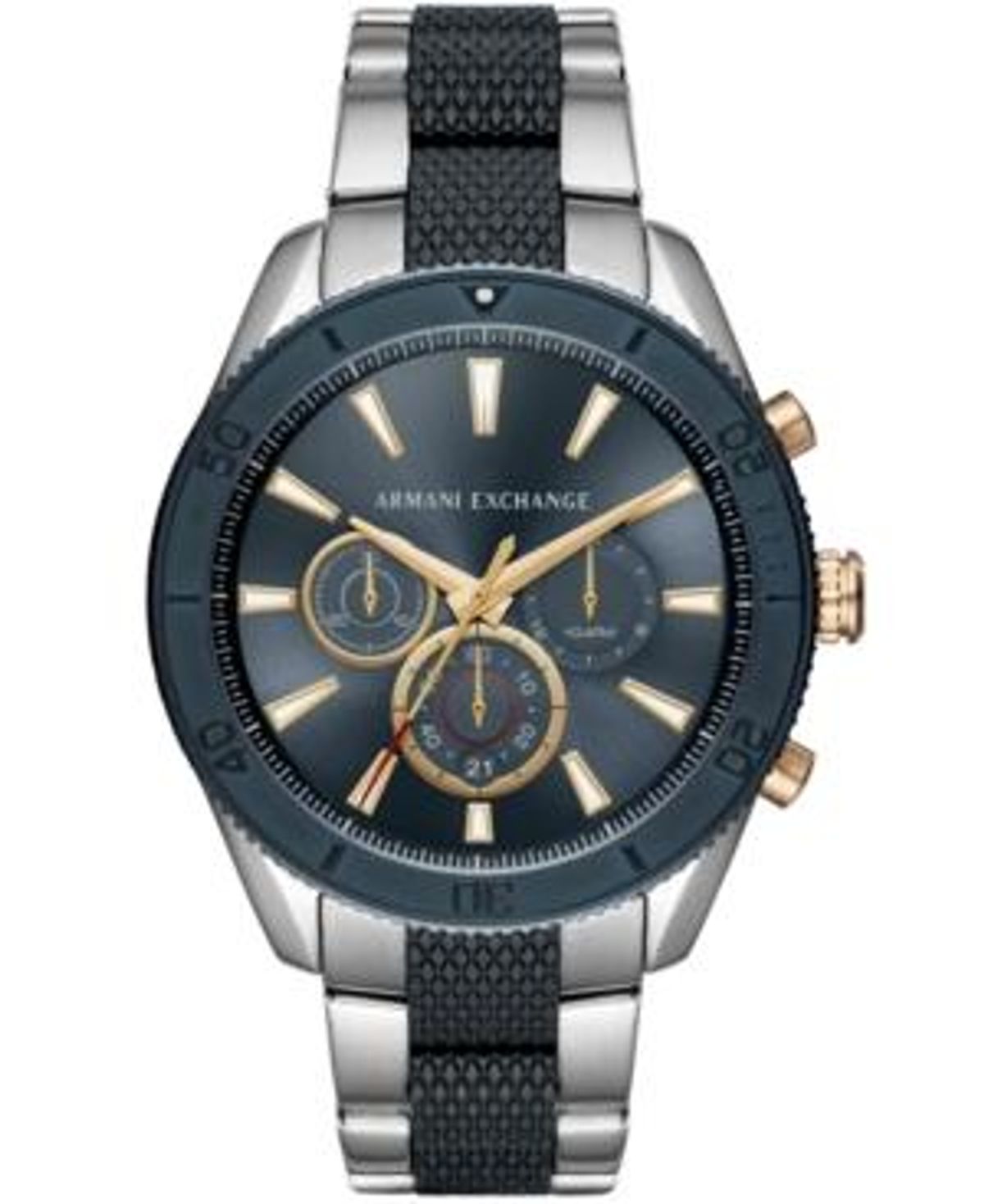 Armani Exchange Ax Armani Exchange Men's Chronograph Two-tone Stainless ...