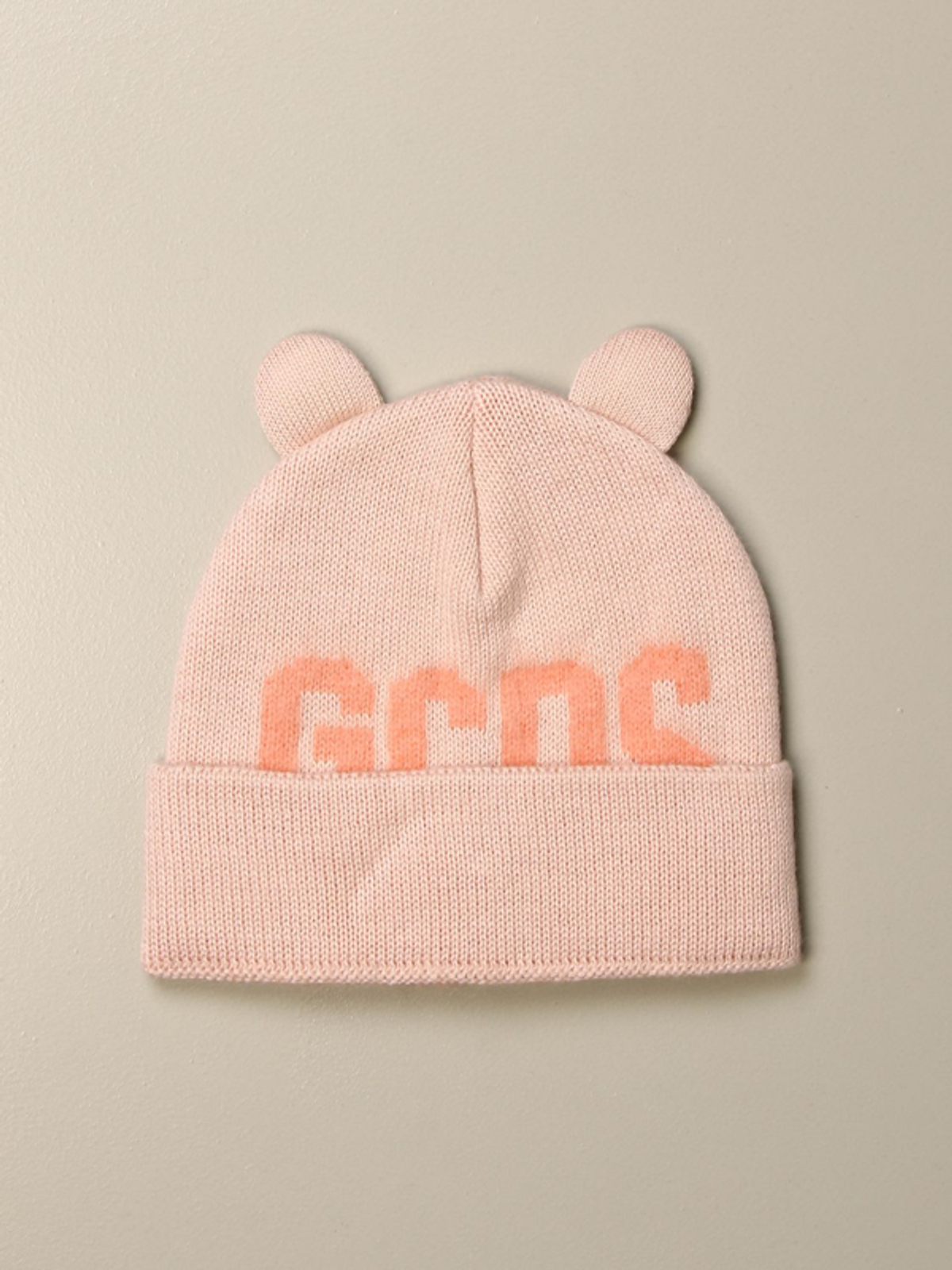 GCDS Gcds Hat Gcds Teddy Hat With Logo In Pink