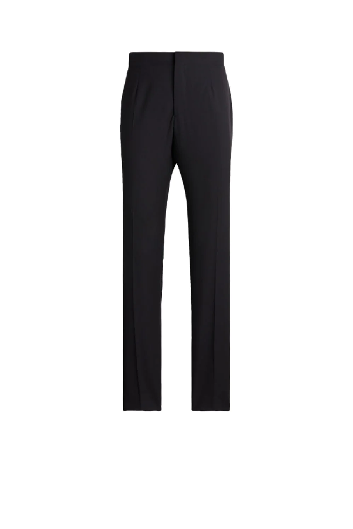 Roberto Cavalli Satin Stripe Tailored Trousers In Black