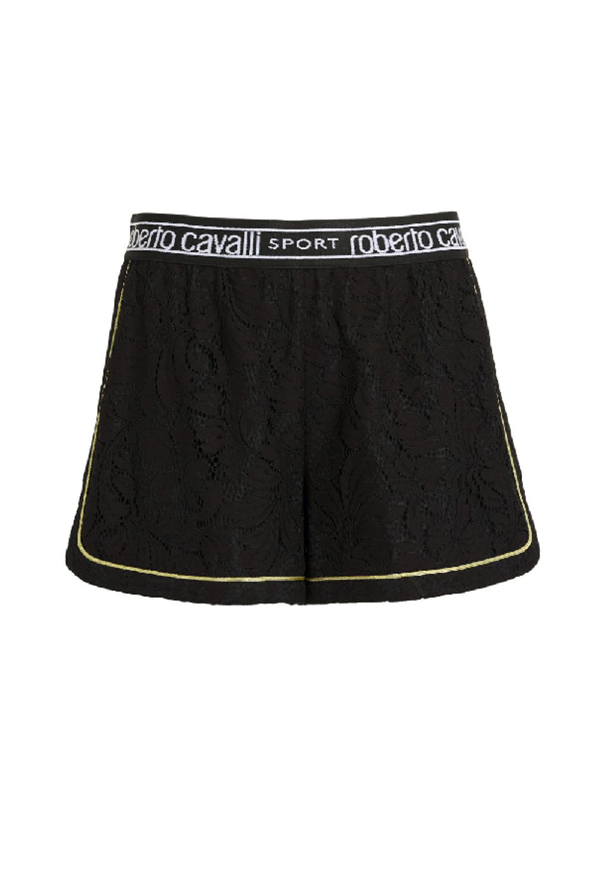 Roberto Cavalli Lace Track Shorts In 05051