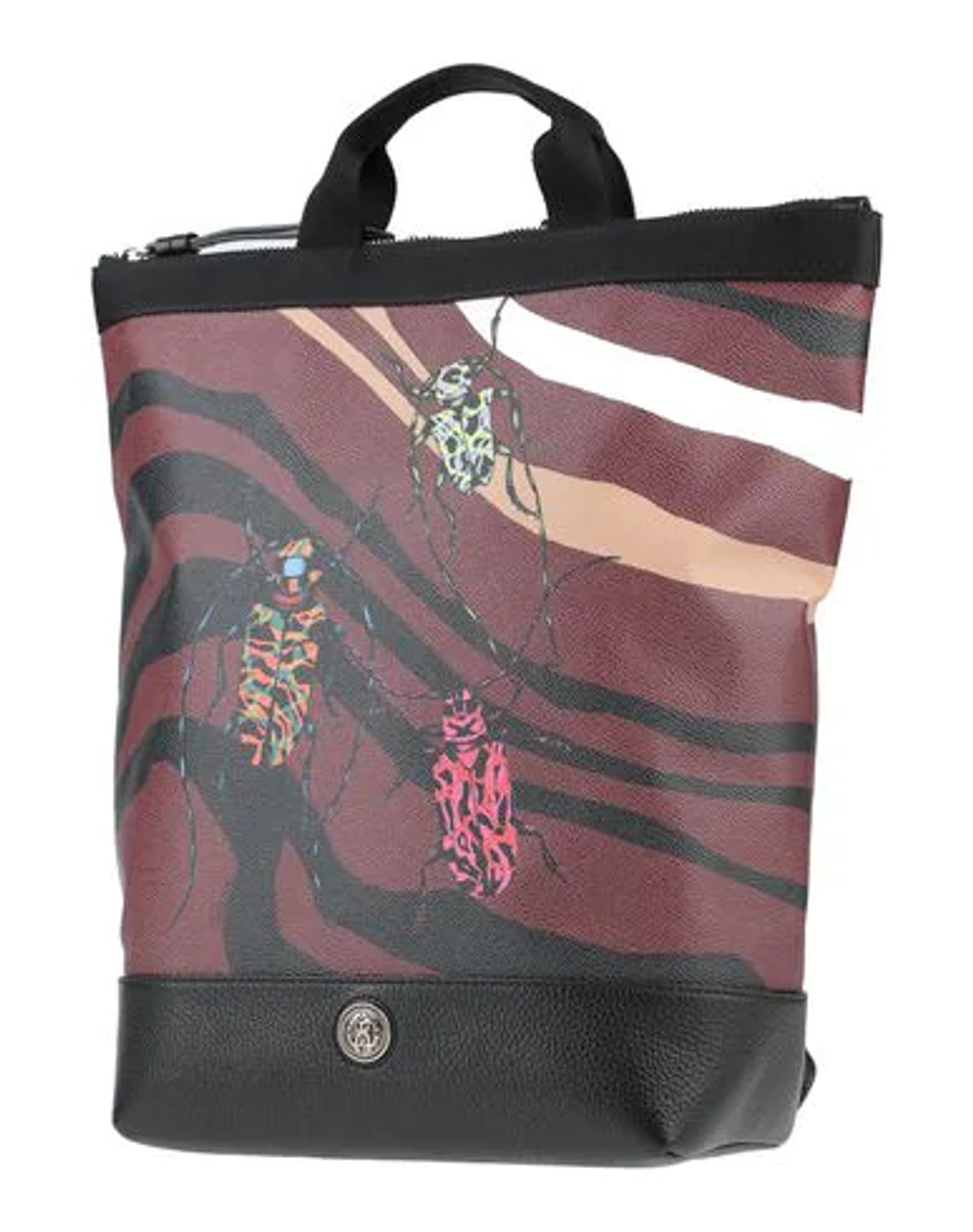 Roberto Cavalli Multicolor Fabric Backpack main image 0