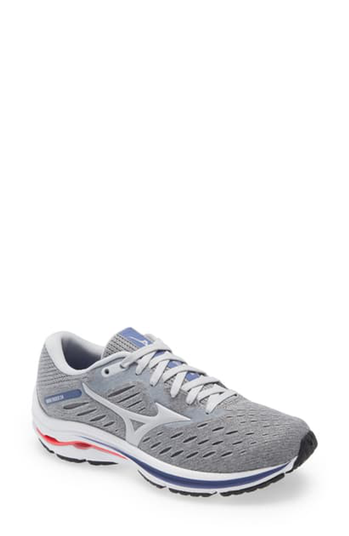 Mizuno Wave Rider 24 Running Shoe In Lunar Rock Nimbus Cloud