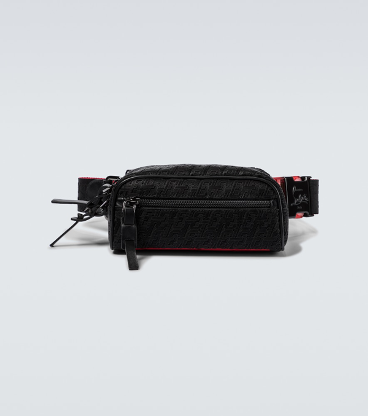 Christian Louboutin Blaster Technical Belt Bag In Black WHAT’S ON THE