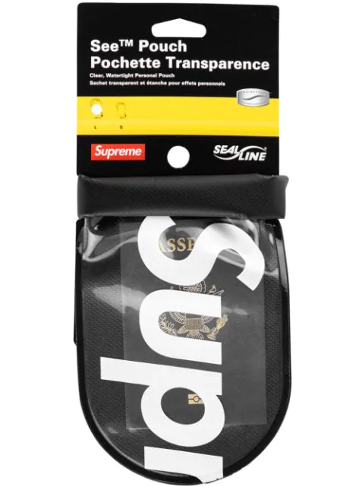 Supreme Sealline See Pouch In Black WHAT’S ON THE STAR?