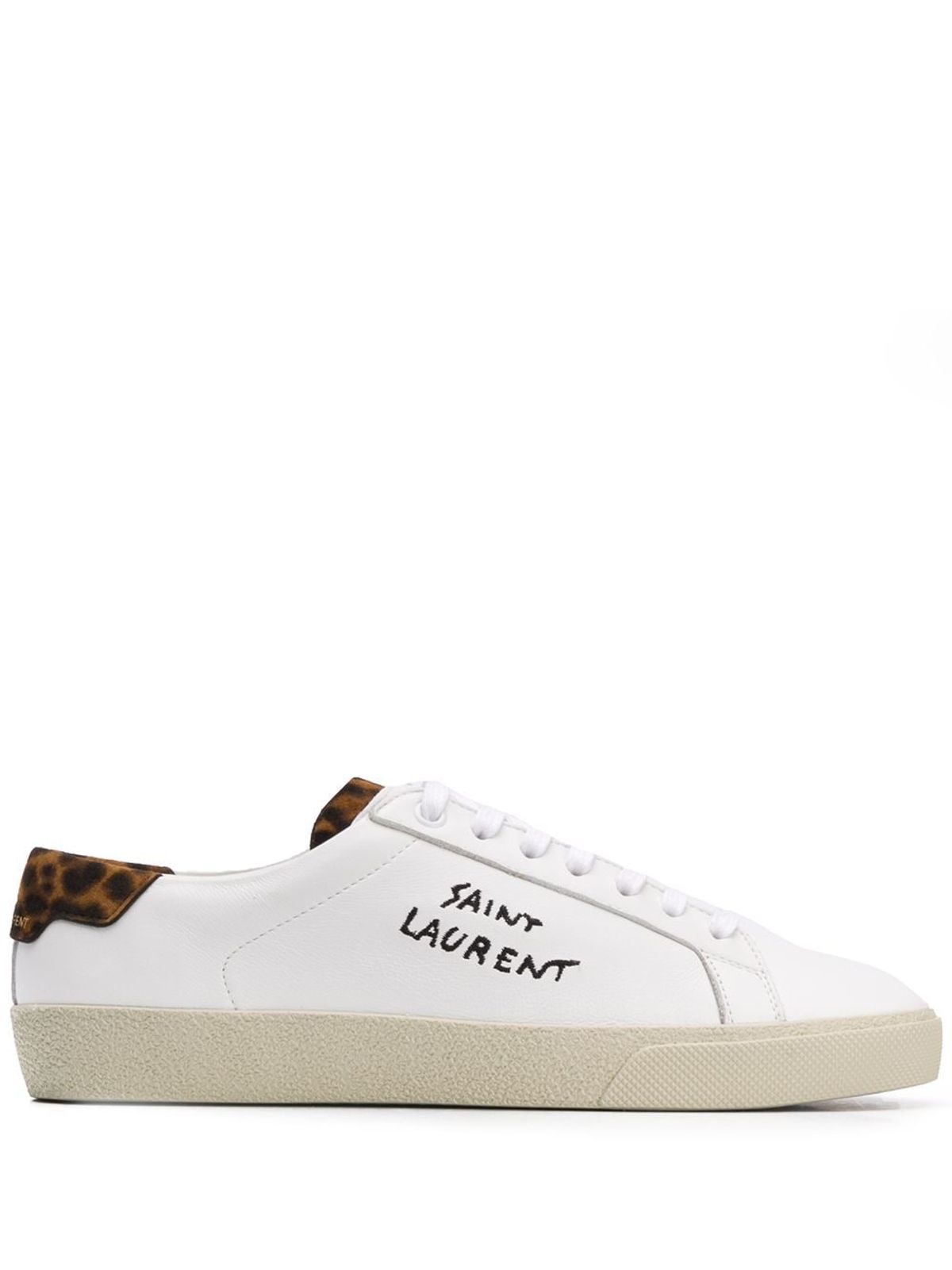 ysl sneakers leopard