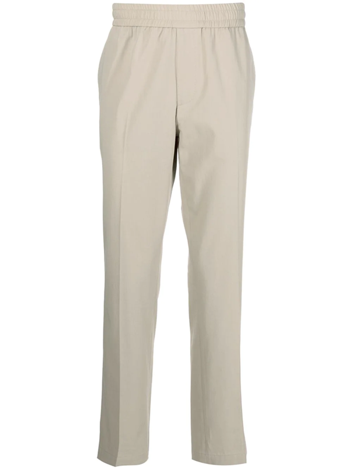 Ferragamo Straight-leg Trousers In Neutrals