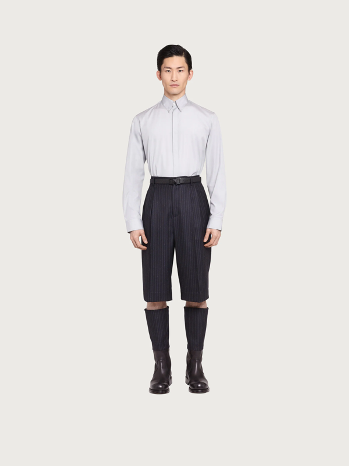 Ferragamo Tailored Shorts In Blue