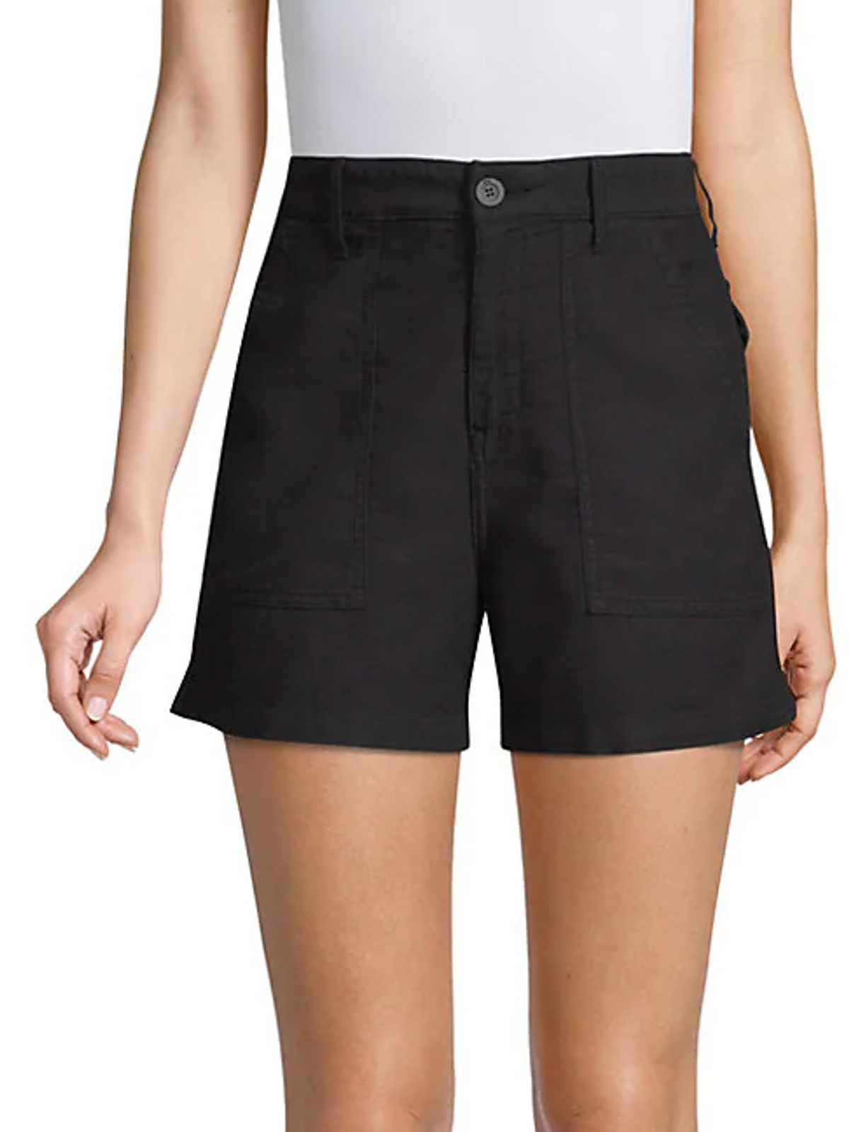 Rta Vendetta High-rise Shorts In Phantom