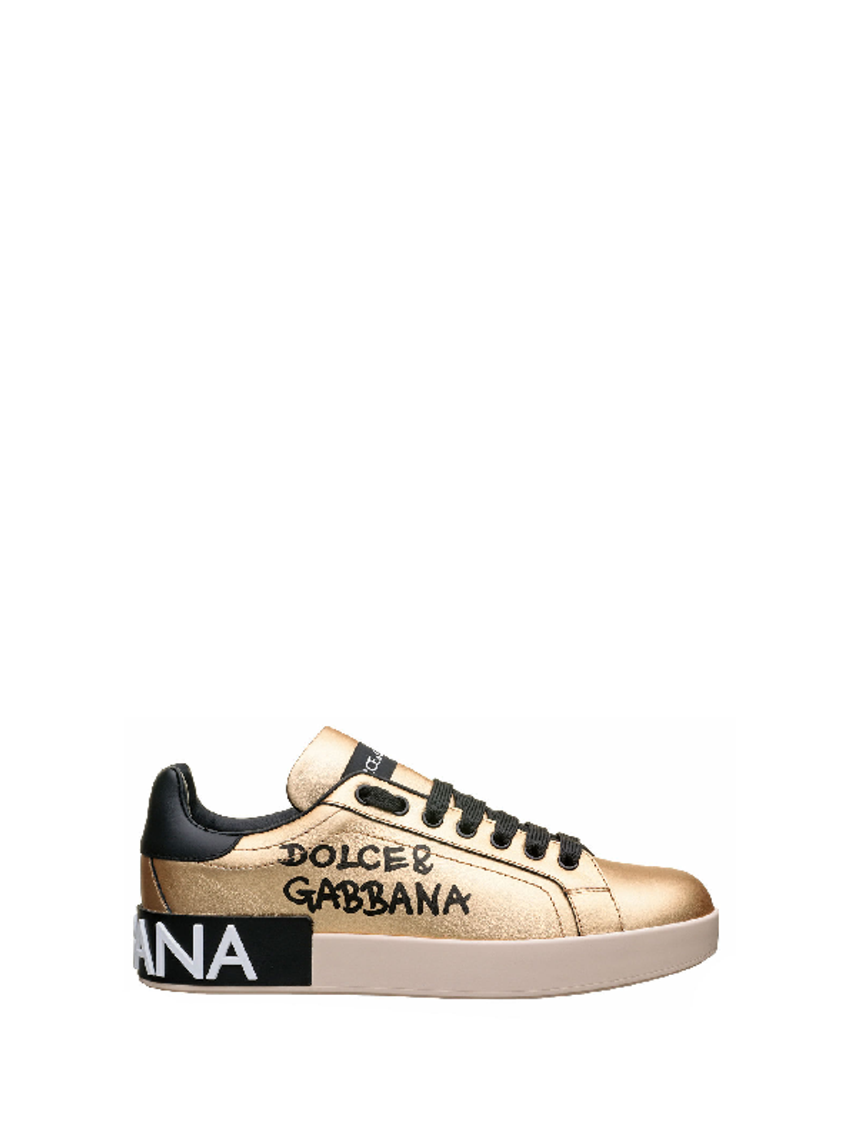 dolce & gabbana calfskin nappa portofino sneakers