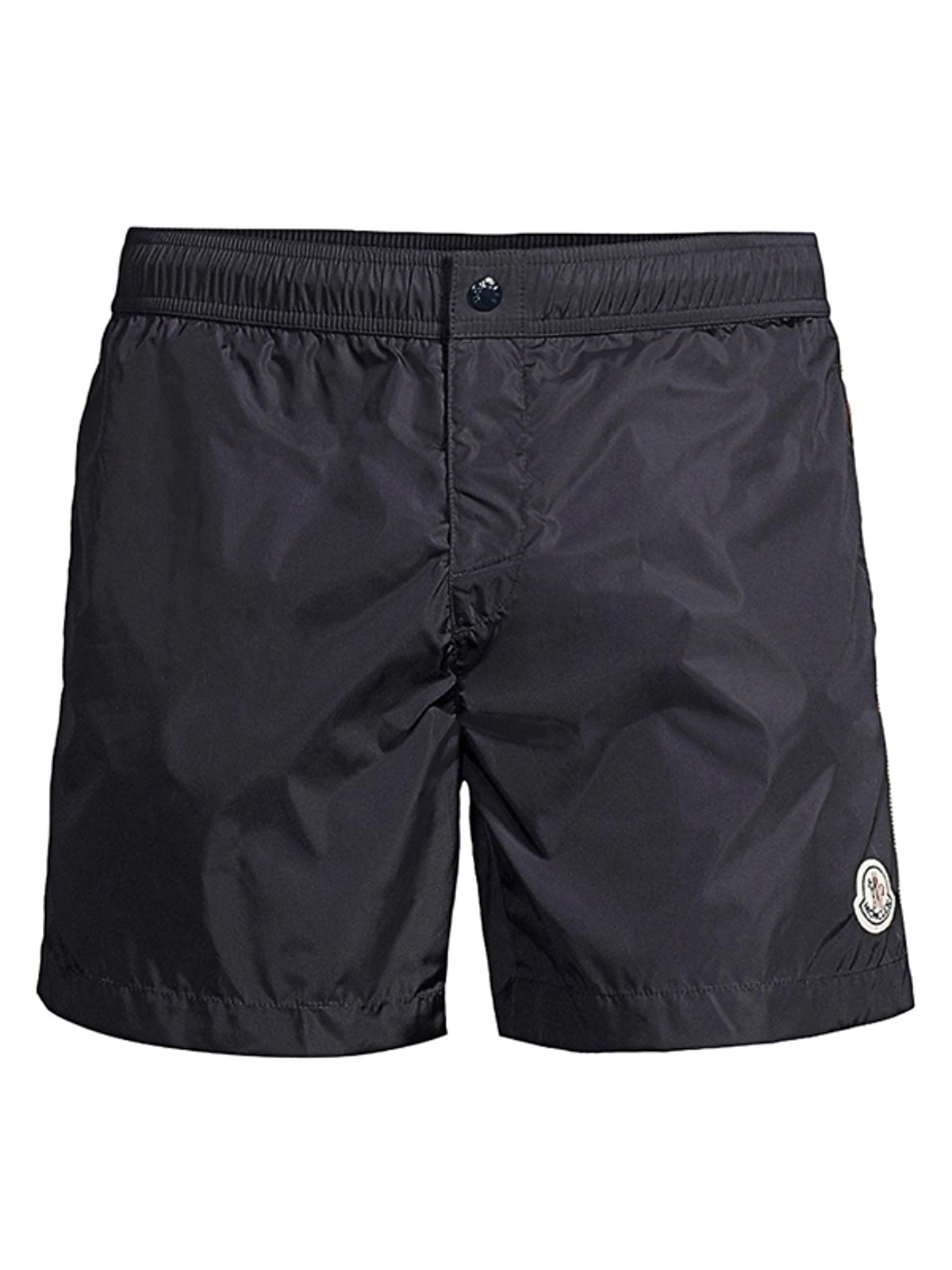 Moncler Mens Patch Swim Trunks In Navy