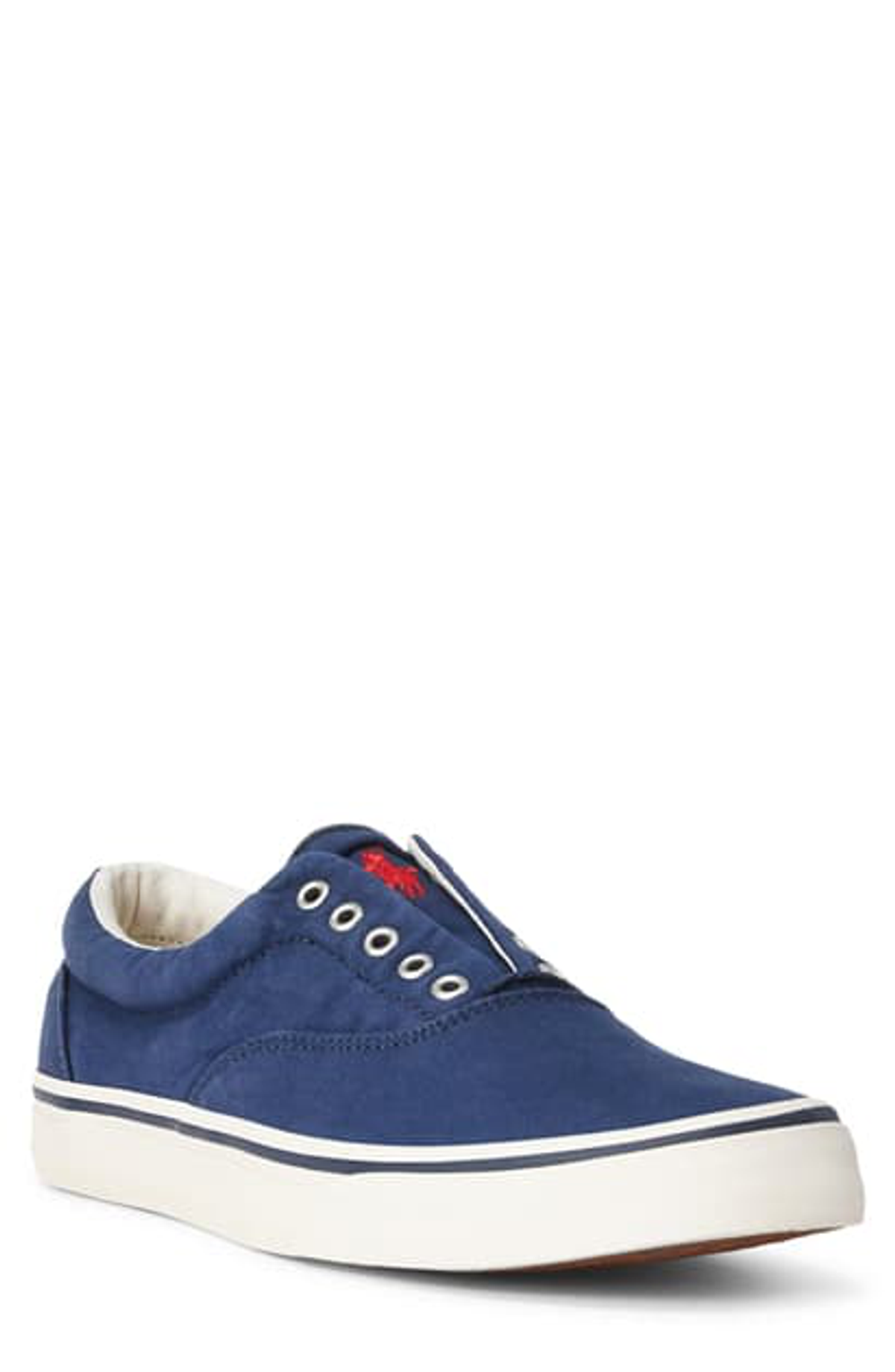 Polo Ralph Lauren Thorton V Sneaker In Newport Navy Canvas