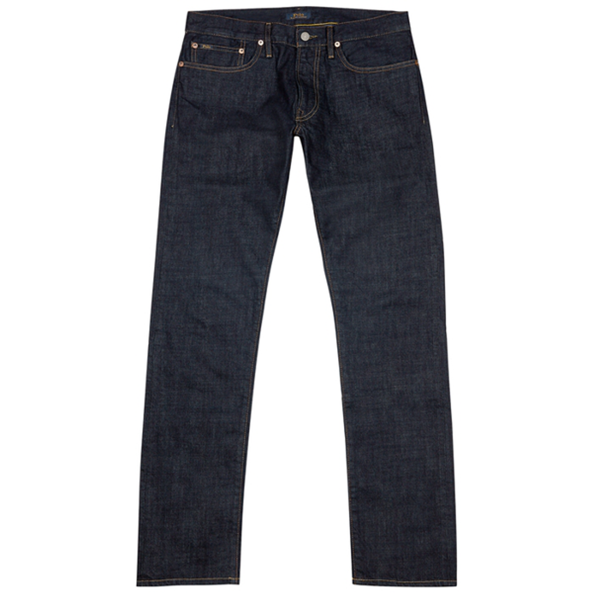 Polo Ralph Lauren Sullivan Dark Blue Slim-leg Jeans In Denim