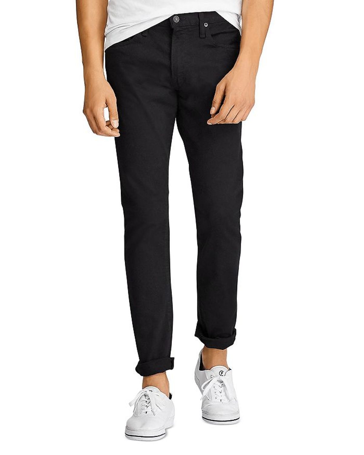 Polo Ralph Lauren Sullivan Slim Fit Jeans In Black