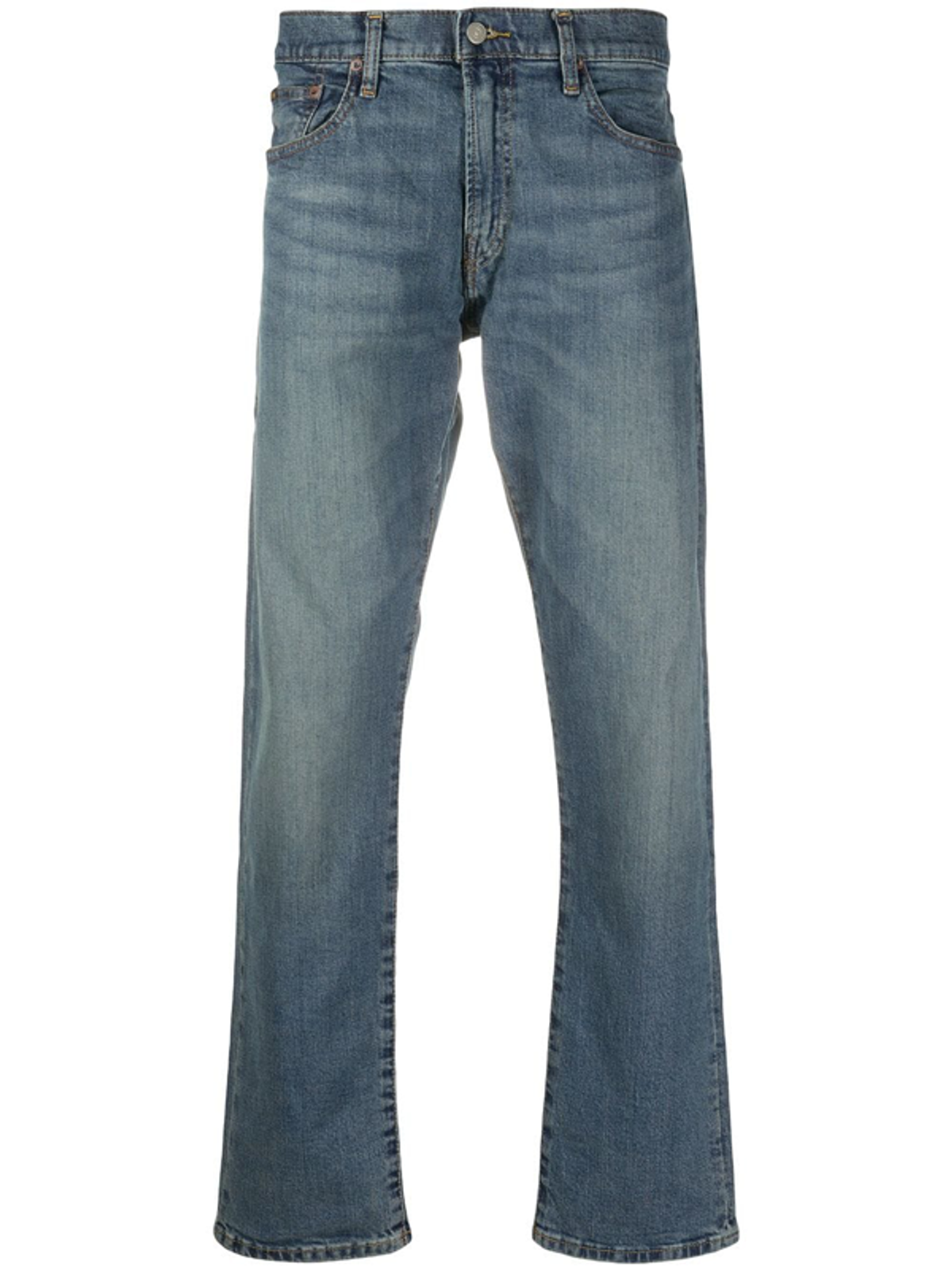 Polo Ralph Lauren Hampton Mid-rise Straight Leg Jeans In Blue