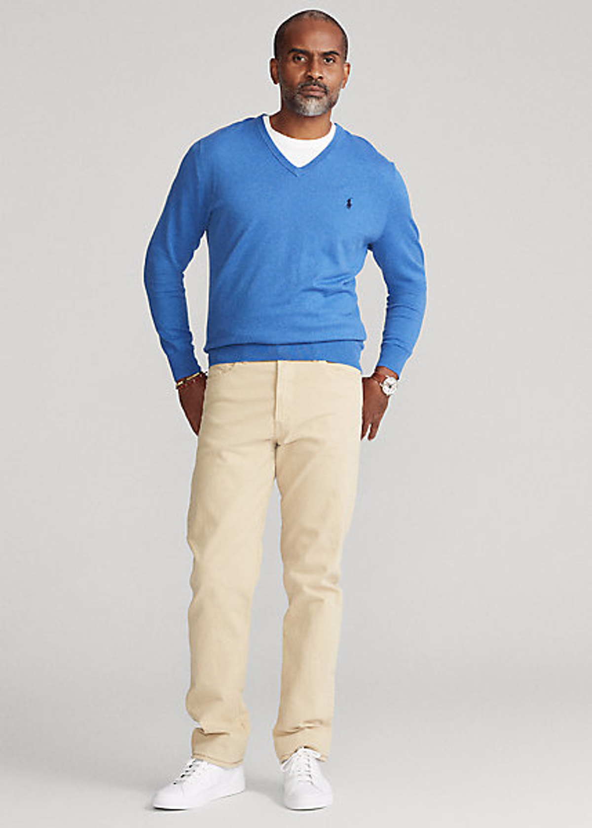 Polo Ralph Lauren Prospect Straight Stretch Jean In Light Khaki