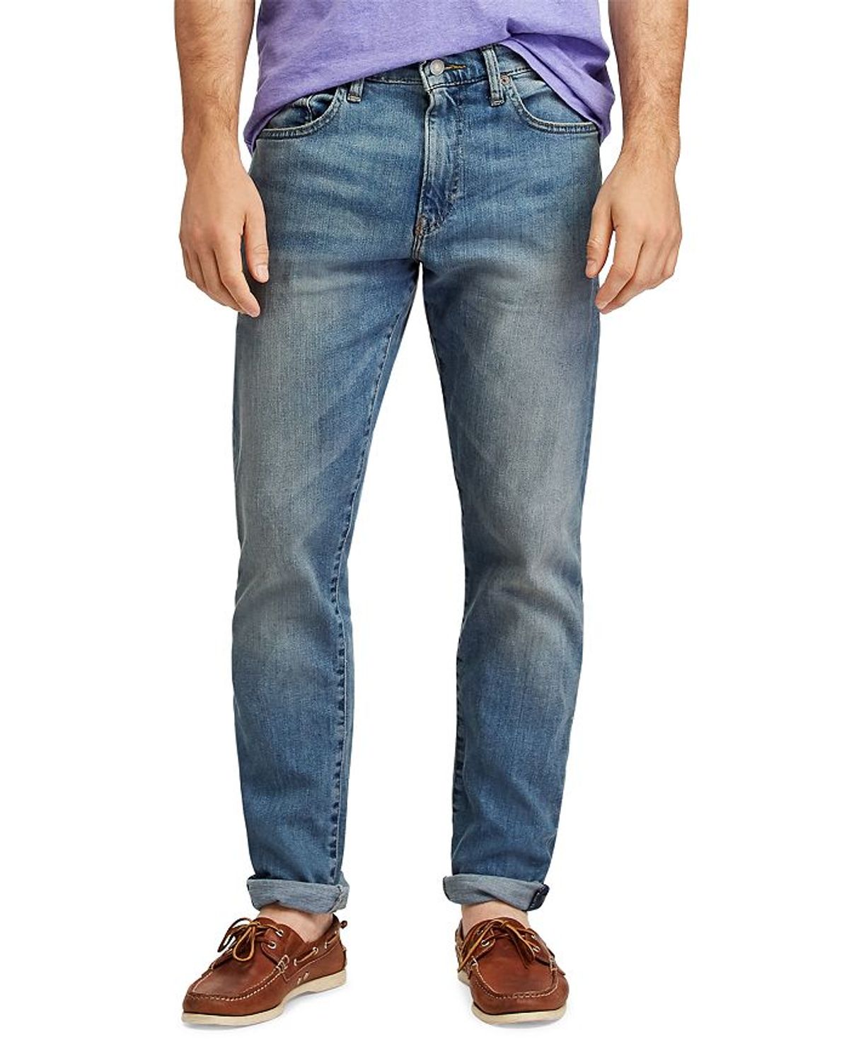Polo Ralph Lauren Sullivan Slim Fit Jeans In Blue In Stretch Blue
