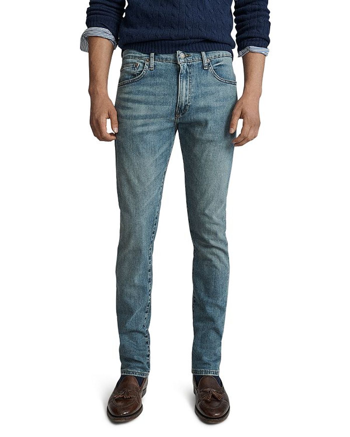 Polo Ralph Lauren Sullivan Slim Fit Stretch Jeans In Dixon Blue