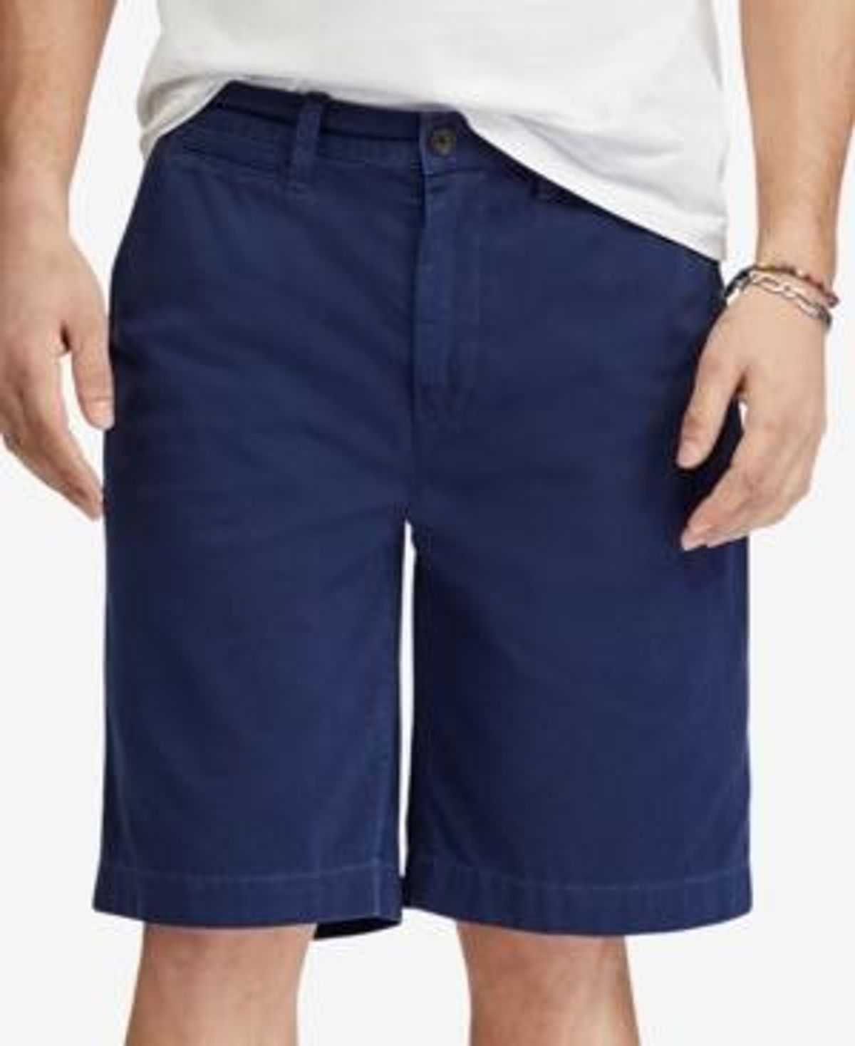Polo Ralph Lauren Mens Relaxed Fit Twill 10 Short In Newport Navy