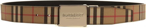Burberry Reversible Vintage Check Belt