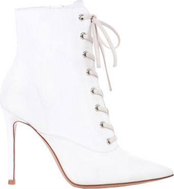 Gianvito Rossi Neville Lace-Up Ankle Boots