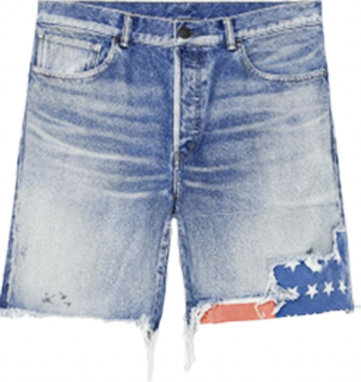 John Elliott Bozeman Denim Short
