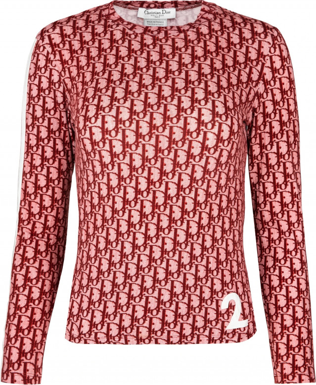 Dior Monogram Long-Sleeved Top