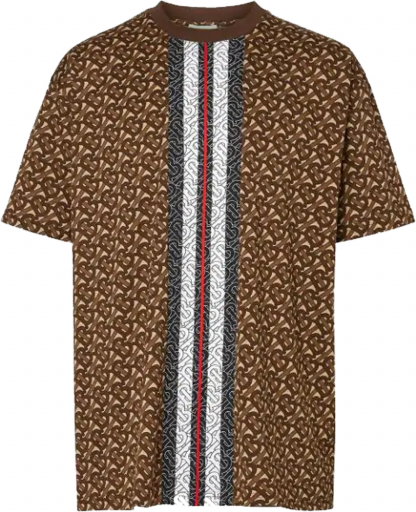 Burberry Monogram Striped T-Shirt