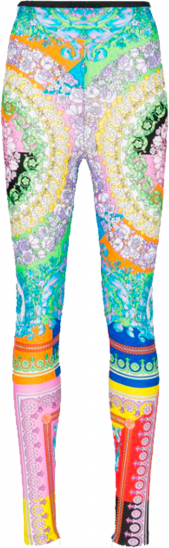 Versace Baroque Print Leggings