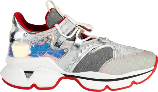 Christian Louboutin Red Runner Donna Flat Red Sole Sneakers