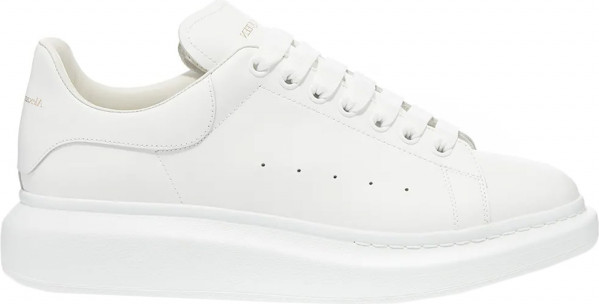 Alexander McQueen Heel Tab Wedge Sole Sneakers