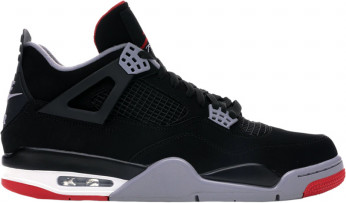 Jordan Air Jordan 4 Retro Bred Sneakers