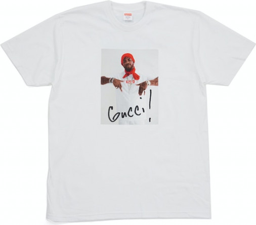 Supreme Gucci Mane Tee White