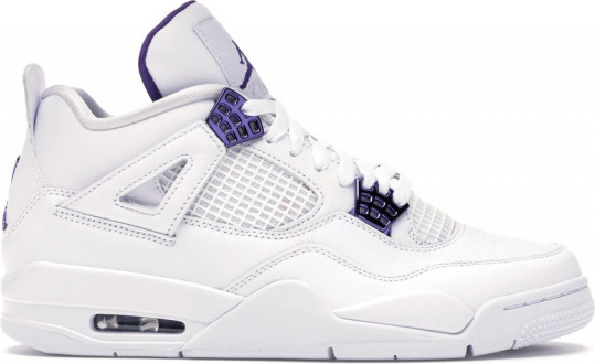 Jordan Air Jordan 4 Retro Metallic Purple Sneakers