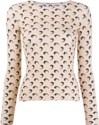 Marine Serre All Over Print Jumper