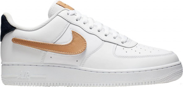 Nike Air Force 1 Low Removable Swoosh Pack White Vachetta Tan