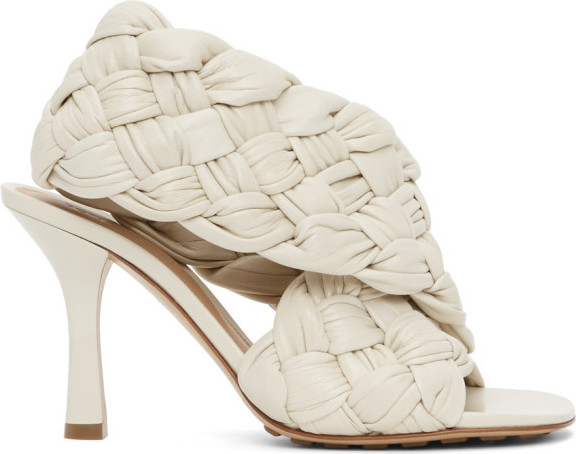Bottega Veneta Board Leather Sandals