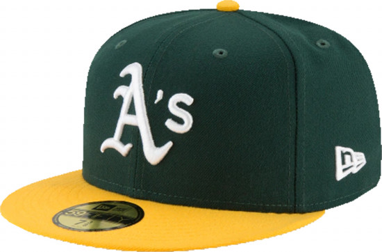 New Era 5950 Fitted Oakland Athletics Home Cap